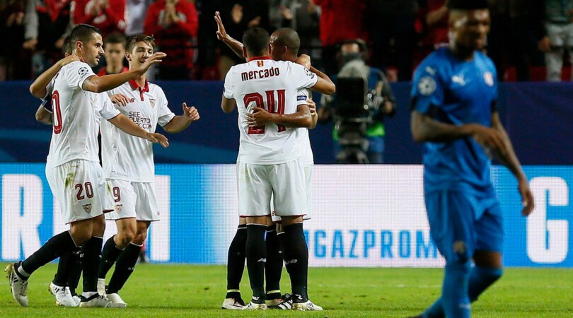 Champions League, Siviglia-Dinamo Zagabria 4-0: poker di Sampaoli ai croati