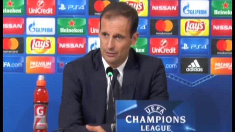Allegri: "Juve, bicchiere mezzo pieno"