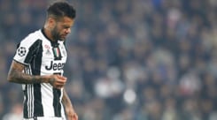 Juventus-Lione 1-1, le pagelle dei bianconeri: Dani Alves delude, Marchisio combatte