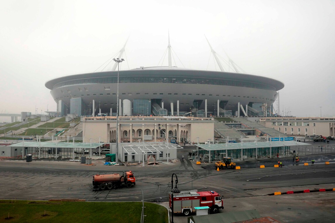 Mondiali 2018, Fifa lancia l'allarme: il campo dello Zenit vibra troppo