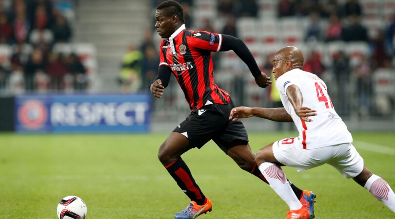 Europa League, batosta in casa per il Nizza di Balotelli col Salisburgo