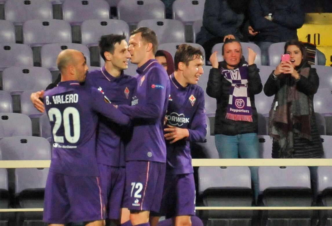 Europa League: Fiorentina-Slovan Liberec 3-0, che tris per i viola!