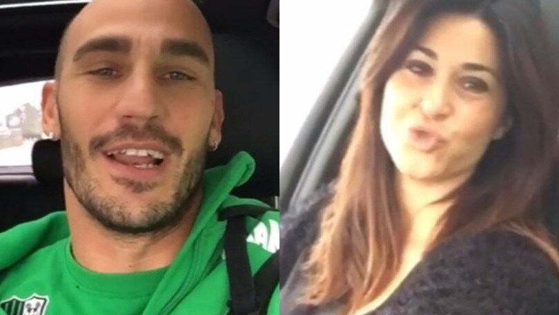 VIDEO Cannavaro preoccupato, a guidare è la moglie
