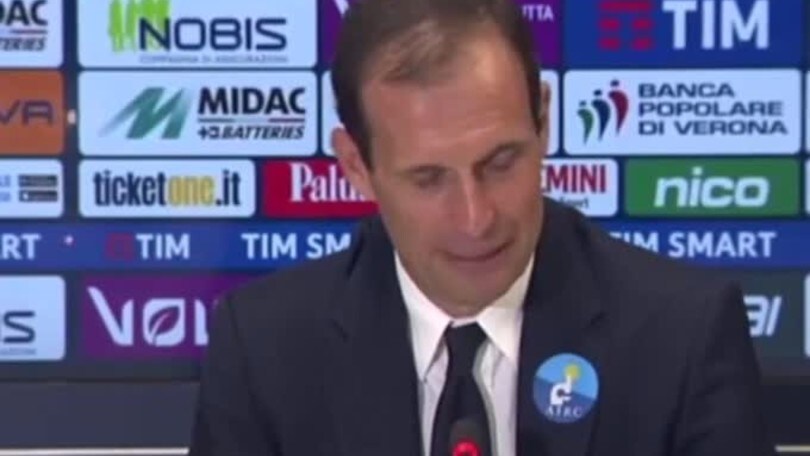 Allegri: "Questa gara mi preoccupava"