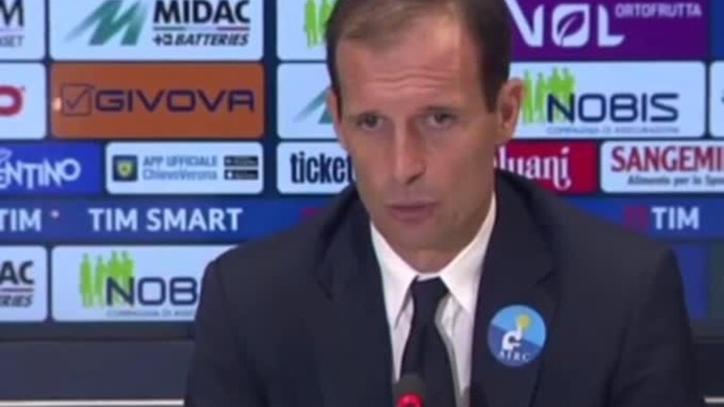 Allegri: "Le critiche fanno bene e mi divertono"