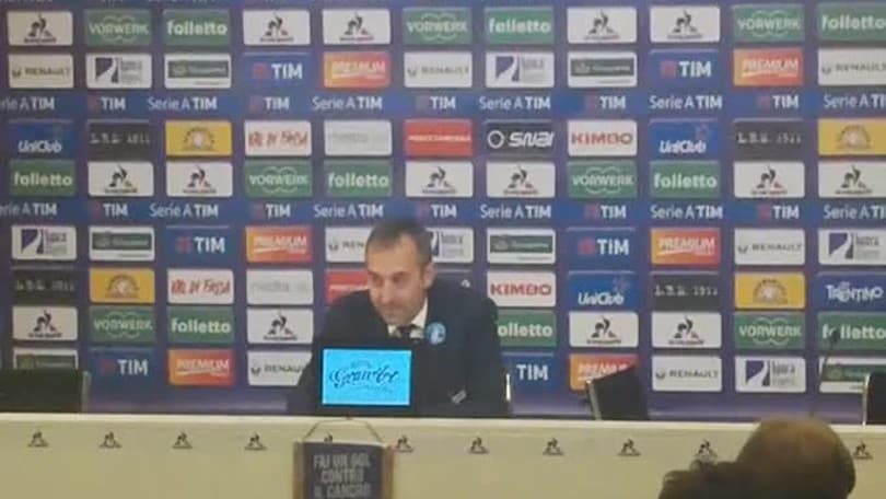 Giampaolo: "Buona reazione nella ripresa"