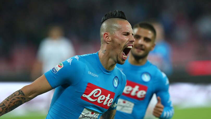 Napoli, Hamsik: «Milik è un bomber, ci manca molto»