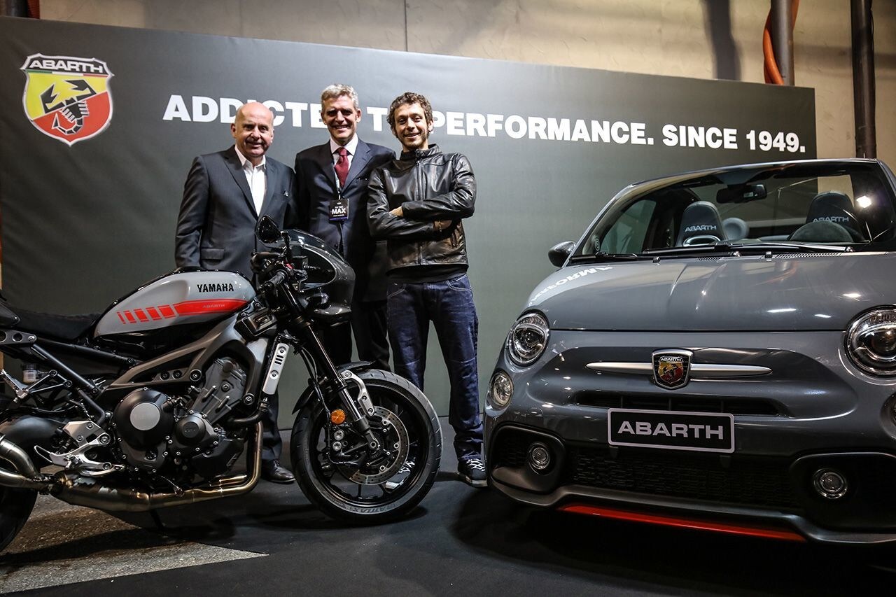 Yamaha XSR 900 Abarth e Abarth 595 Tributo XSR a Eicma