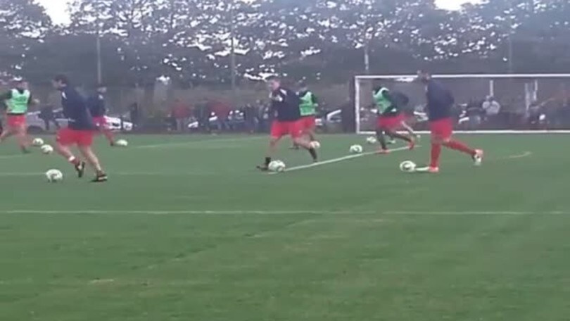 Bari, il primo allenamento di Colantuono