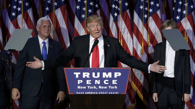Usa, Donald Trump è il nuovo presidente