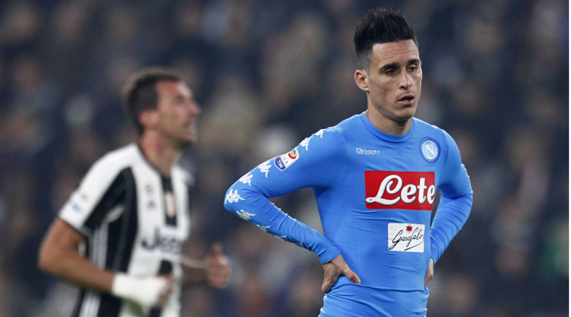 Callejon: «Higuain? I napoletani chiedono onestà»