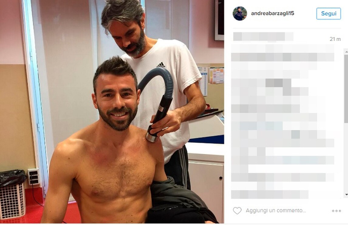 Juventus, prime cure per Barzagli: «Torno presto!»