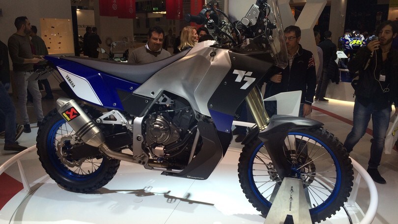 Eicma 2016: Yamaha T7 Concept, il vento della Dakar