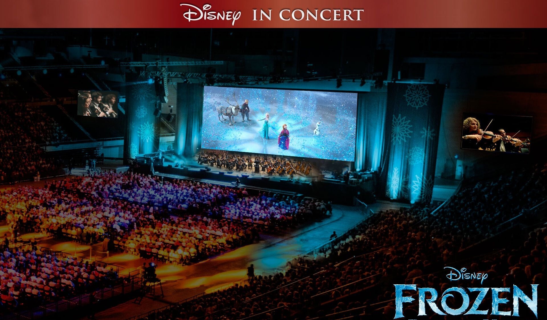 A gennaio arriva lo spettacolo di Disney in concert: Frozen