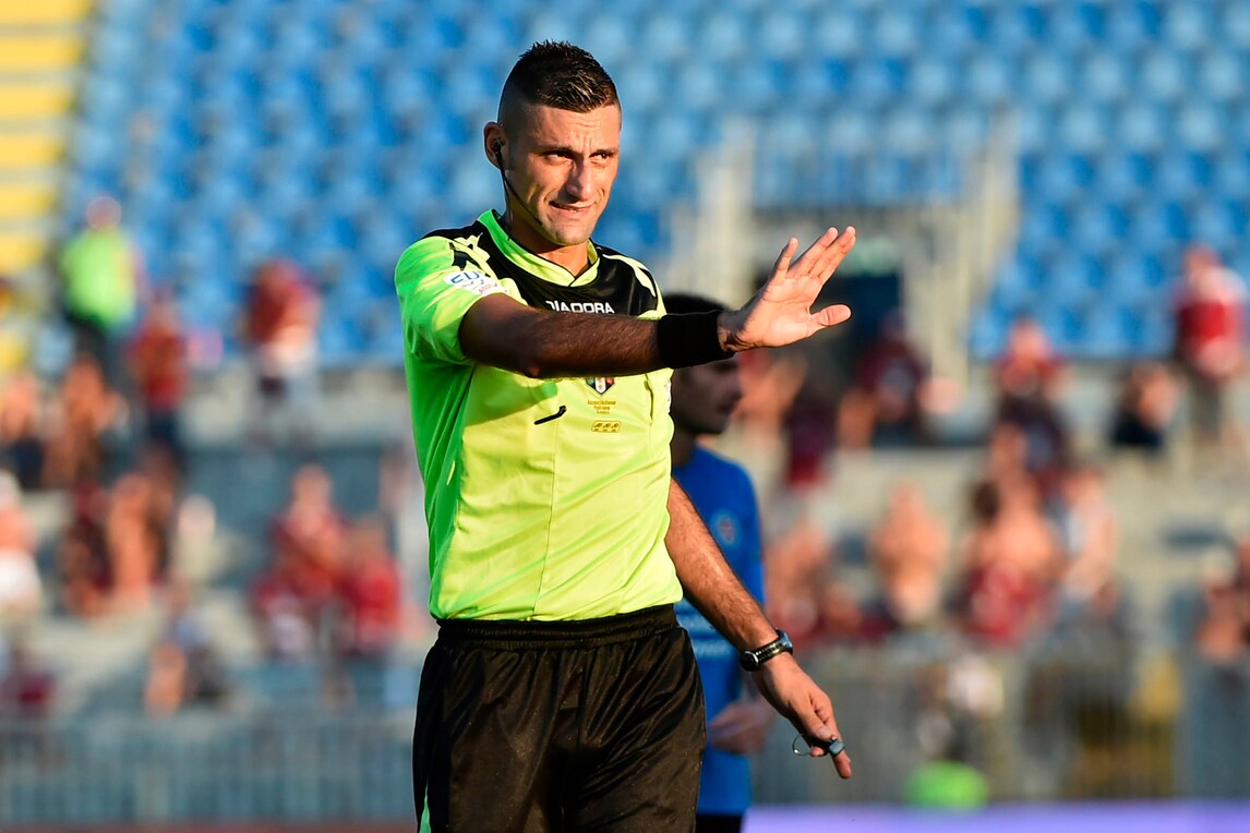 Serie B Verona-Novara, arbitra Abbattista. Entella-Pro Vercelli: Marinelli