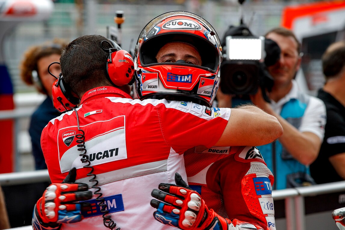 MotoGp, Dovizioso: «Ultimo appuntamento a Valencia, voglio chiudere al meglio»