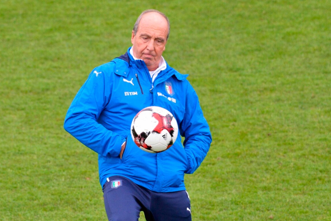 Gli Azzurri si allenano a Coverciano prima della partenza per Vaduz