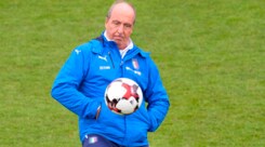 Gli Azzurri si allenano a Coverciano prima della partenza per Vaduz