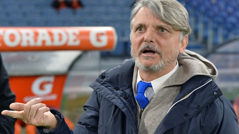 Massimo Ferrero: «Giampaolo alla Sampdoria a vita»