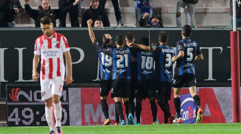 Serie B, Vicenza-Latina: decisivo Corvia dal dischetto