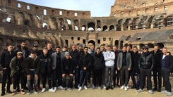 La Germania è a Roma: Klose guida, foto al Colosseo