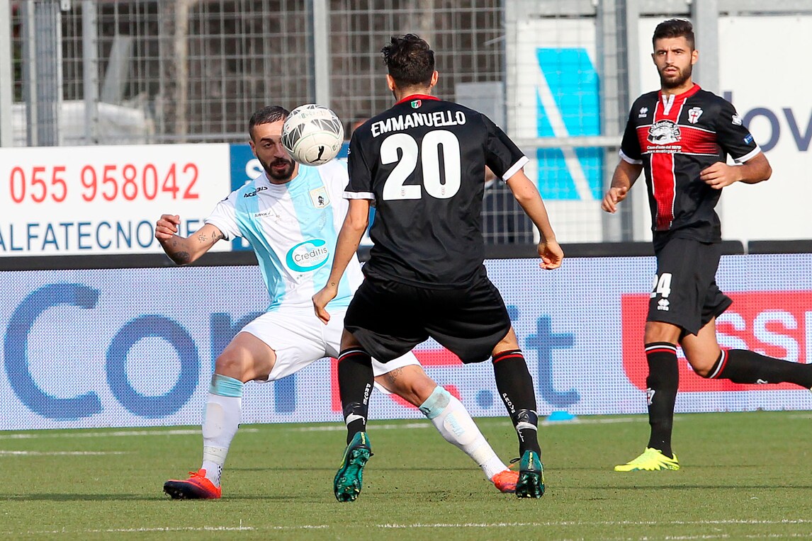 Serie B, Virtus Entella-Pro Vercelli 0-0: le immagini della partita