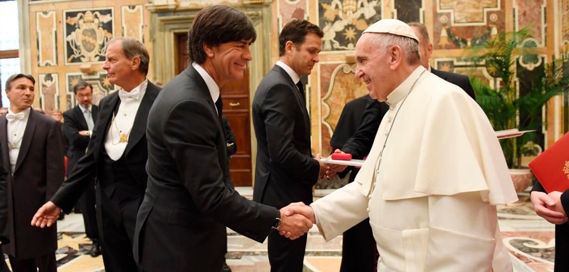 Papa Francesco riceve la Germania in Vaticano