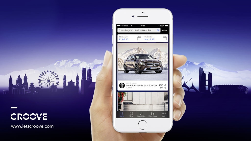 Croove, il car sharing dedicato ai privati firmato Mercedes