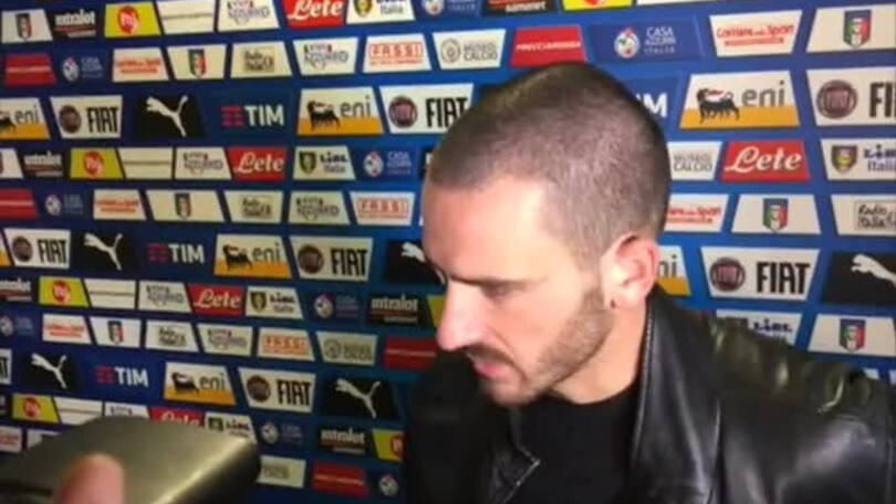 Bonucci: "Complimenti ai giovani"