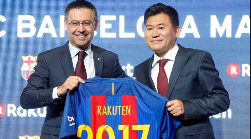 Barcellona, Rakuten nuovo sponsor: accordo da 55 milioni all'anno
