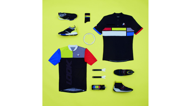 Pedalare in città. Addio al grigio con Le coq Sportif e Look cycle