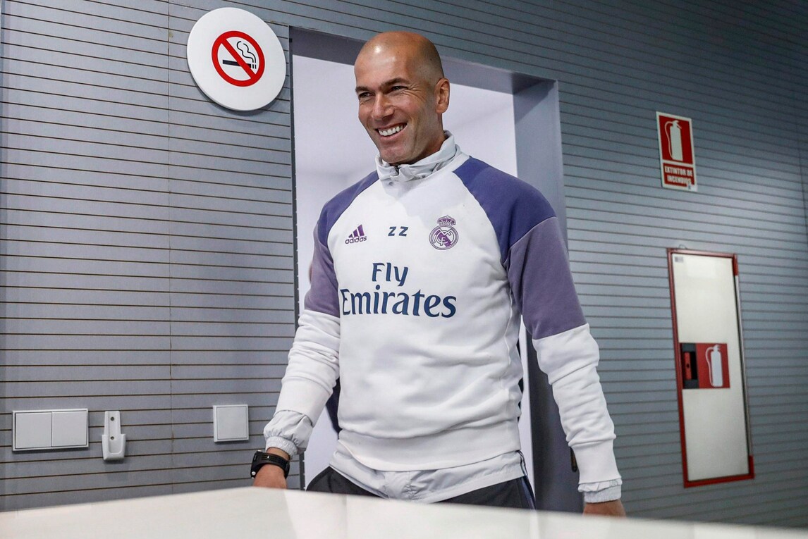 Zidane: «Il derby di Madrid non è un esame per me»