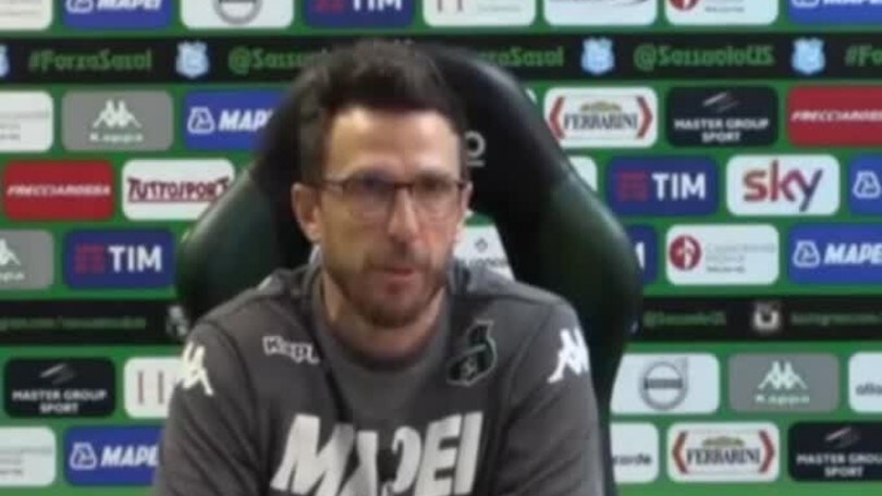 Di Francesco: "La mia squadra deve dare il massimo"