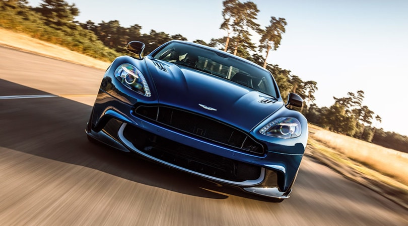 Aston Martin Vanquish S, quota 600 cavalli