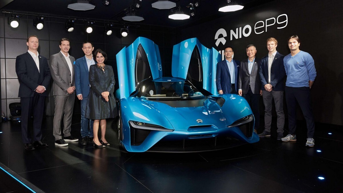 NextEV Nio EP9, la supercar elettrica del futuro