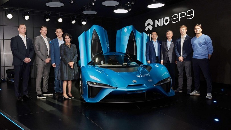 NextEV Nio EP9, la supercar elettrica del futuro