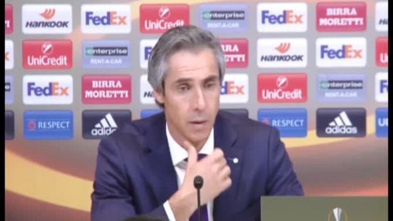 Sousa: "E' stata una partita strana"