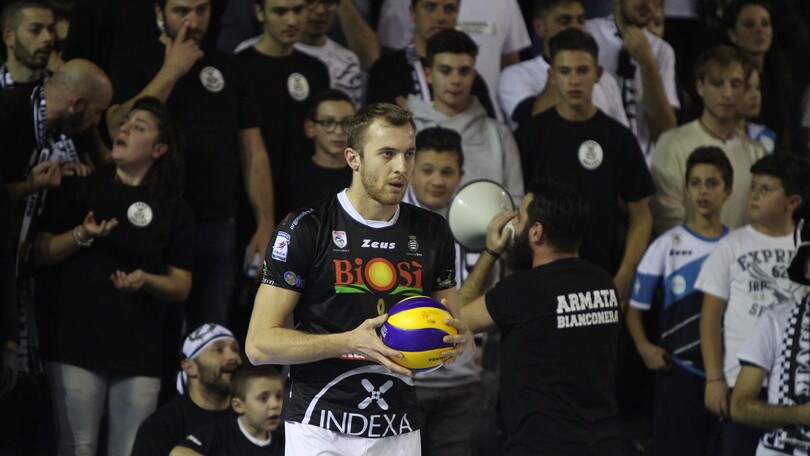 La Biosì Indexa Sora festeggia il successo su Padova, 3-2