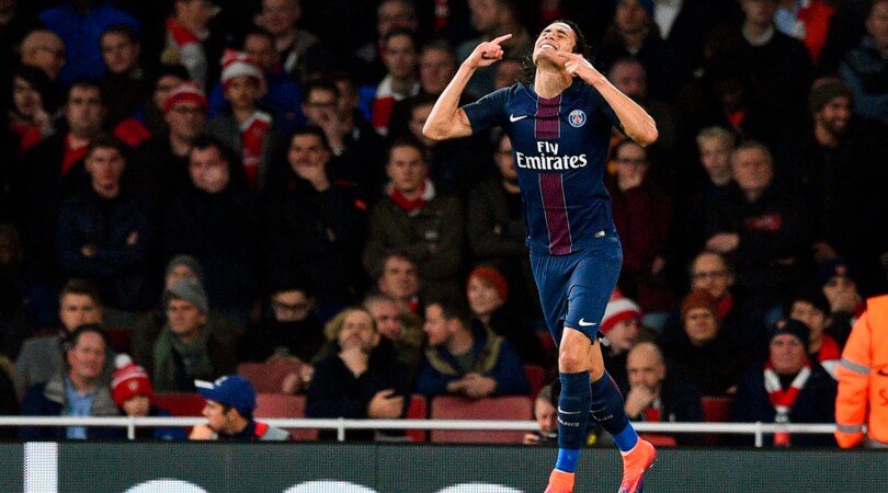 Ligue 1, Cavani show a Lione: il Psg vince 2-1