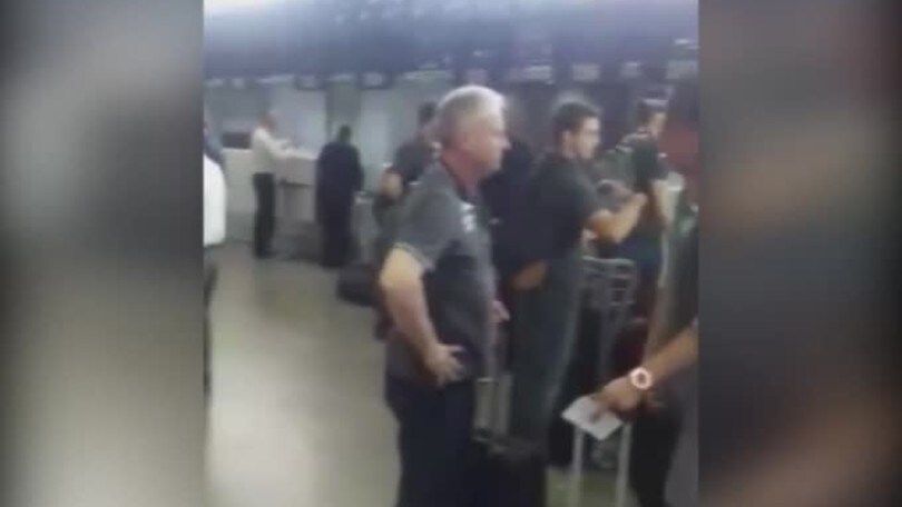 Chapecoense, il video prima dell'imbarco