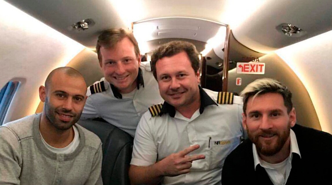 «Sull'aereo precipitato viaggiò l'Argentina di Messi»