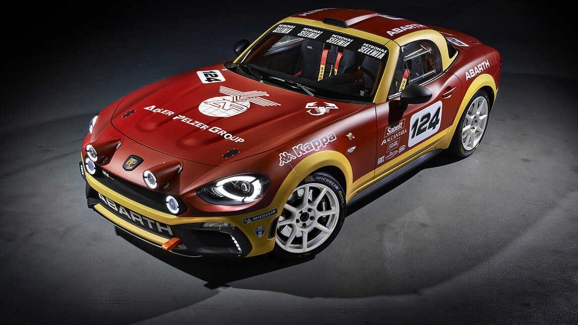 Motor Show 2016, Abarth 124 Rally infiamma l'Area 48