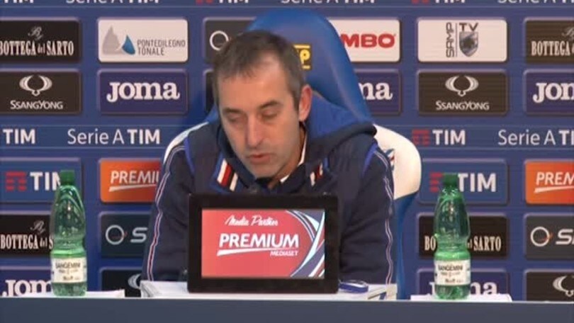 Giampaolo: "Abbiamo fatto il nostro dovere"