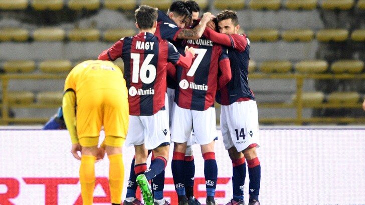 Coppa Italia, Bologna-Verona 4-0. Doppietta di Mounier, adesso c'è l'Inter