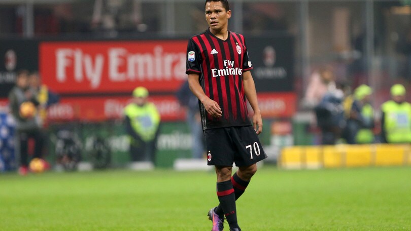 Serie A Milan, per Bacca ancora differenziato