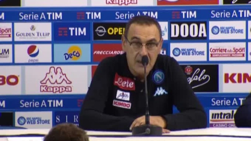 Sarri: "Contro l'Inter siamo stati più cattivi"