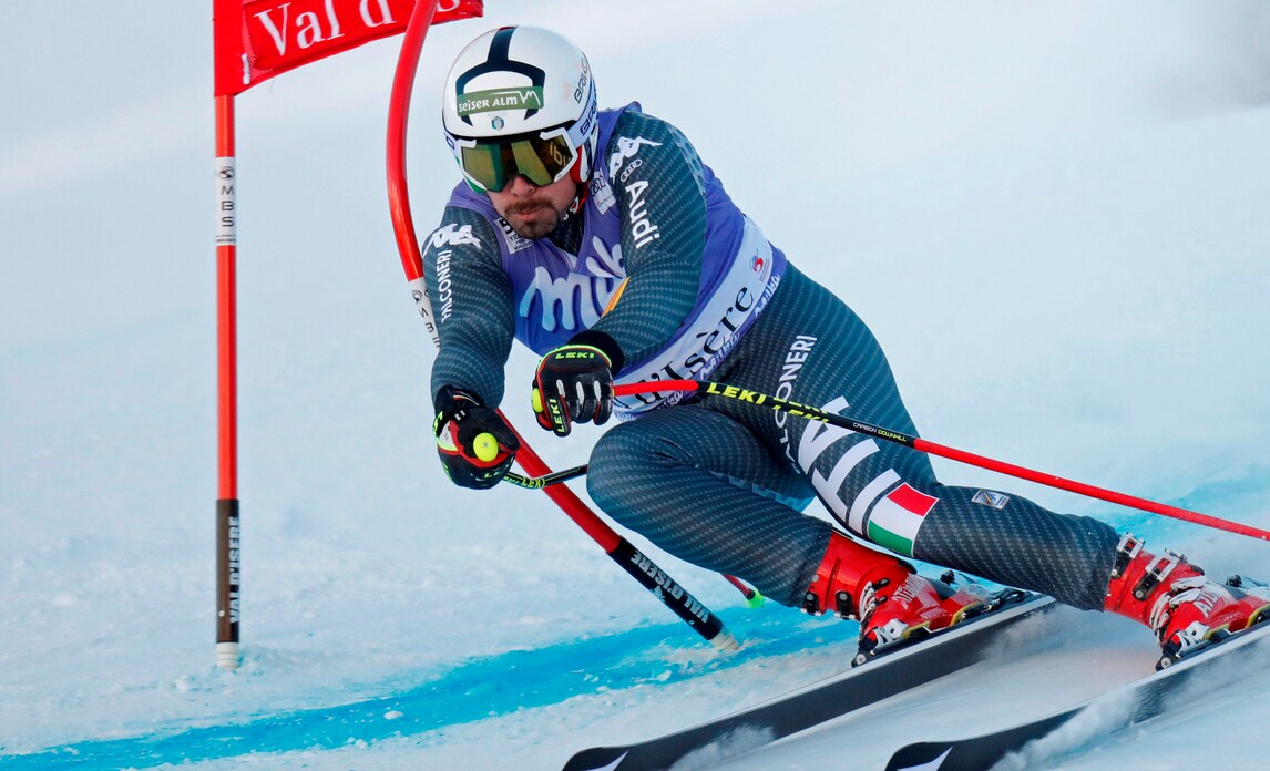 Sci, podio per Fill in discesa: secondo a Val d'Isere