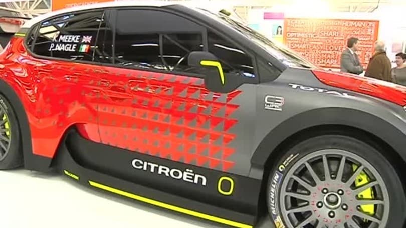 Motor Show 2016, volgia di rally con Citroen C3 WRC