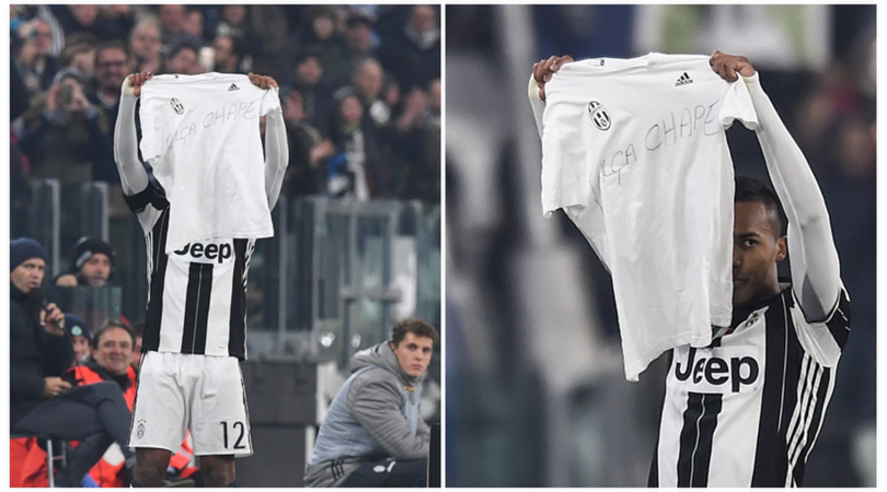 Chapecoense, Alex Sandro come Willian: maglia in onore delle vittime