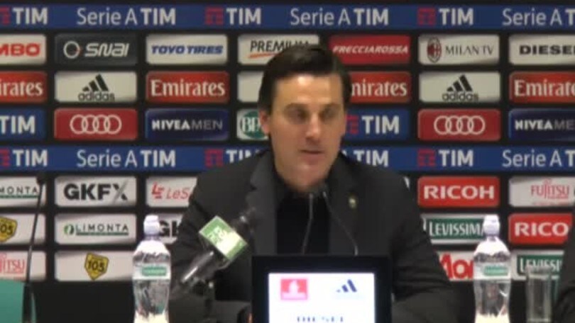 Montella: "Il rigorista era Niang"